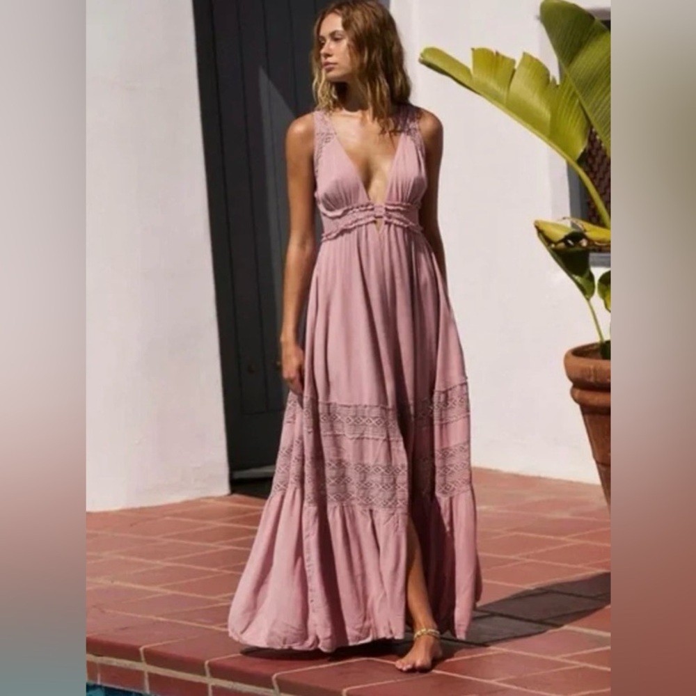 NWOT Free People Hadlee Maxi Dress XS